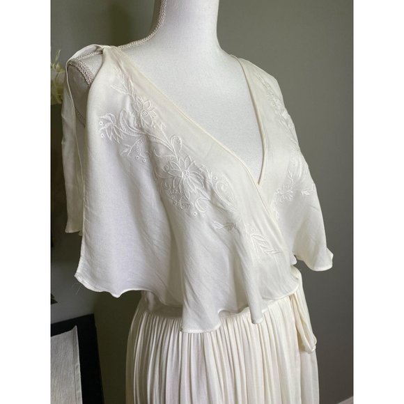 Free People Fiona Chiffon Sleeveless Maxi Dress S - Picture 6 of 11